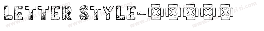LETTER STYLE字体转换